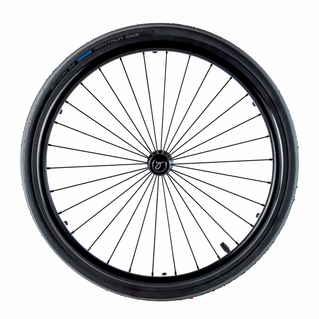 Golz TERRA Aluminium Wheelchair Wheel "Black Edition"