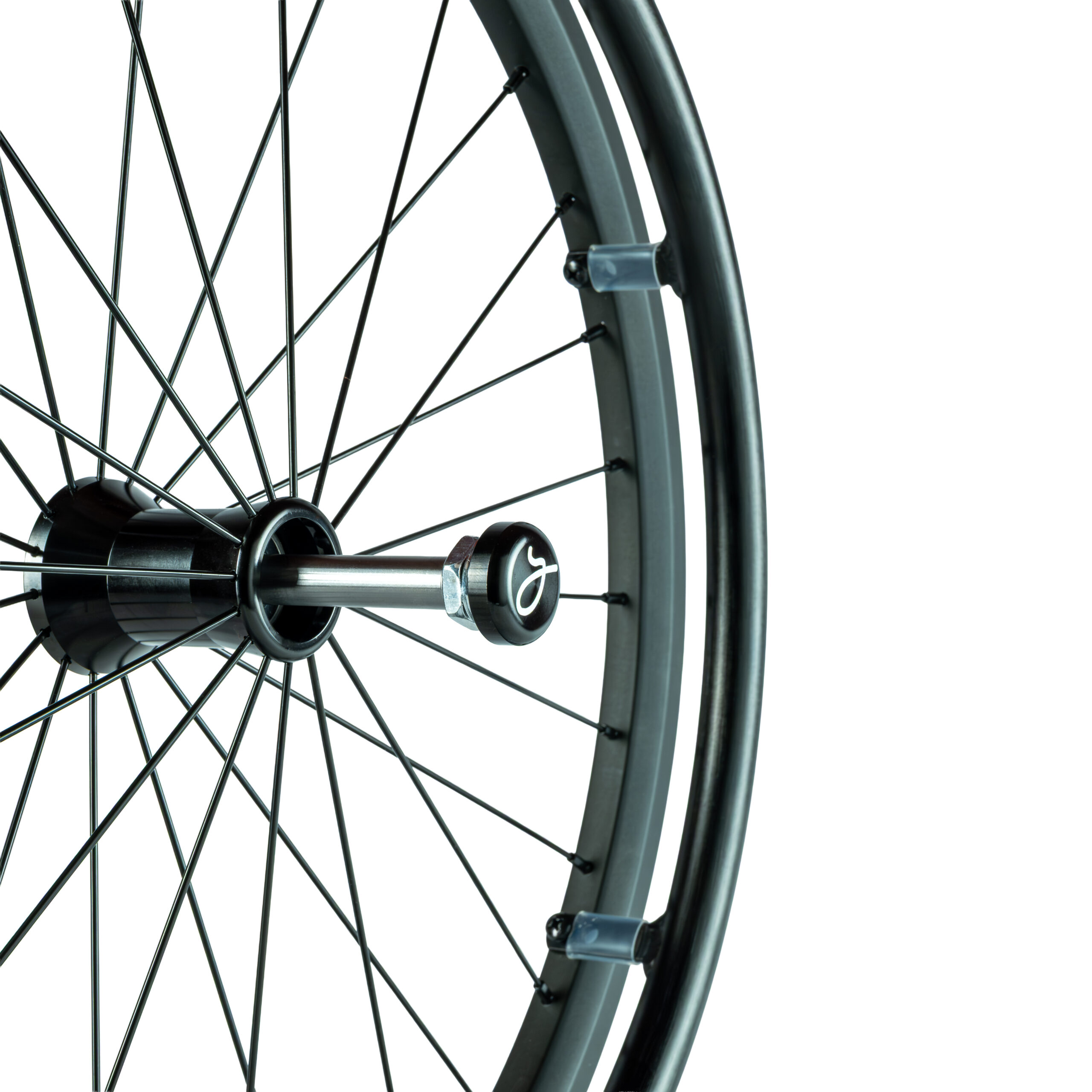Golz PURE Aluminium Wheelchair Wheel "Black Edition" – Bild 4